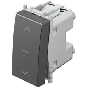 Doppio Pulsante con Frecce 1-0-2 16A Antracite